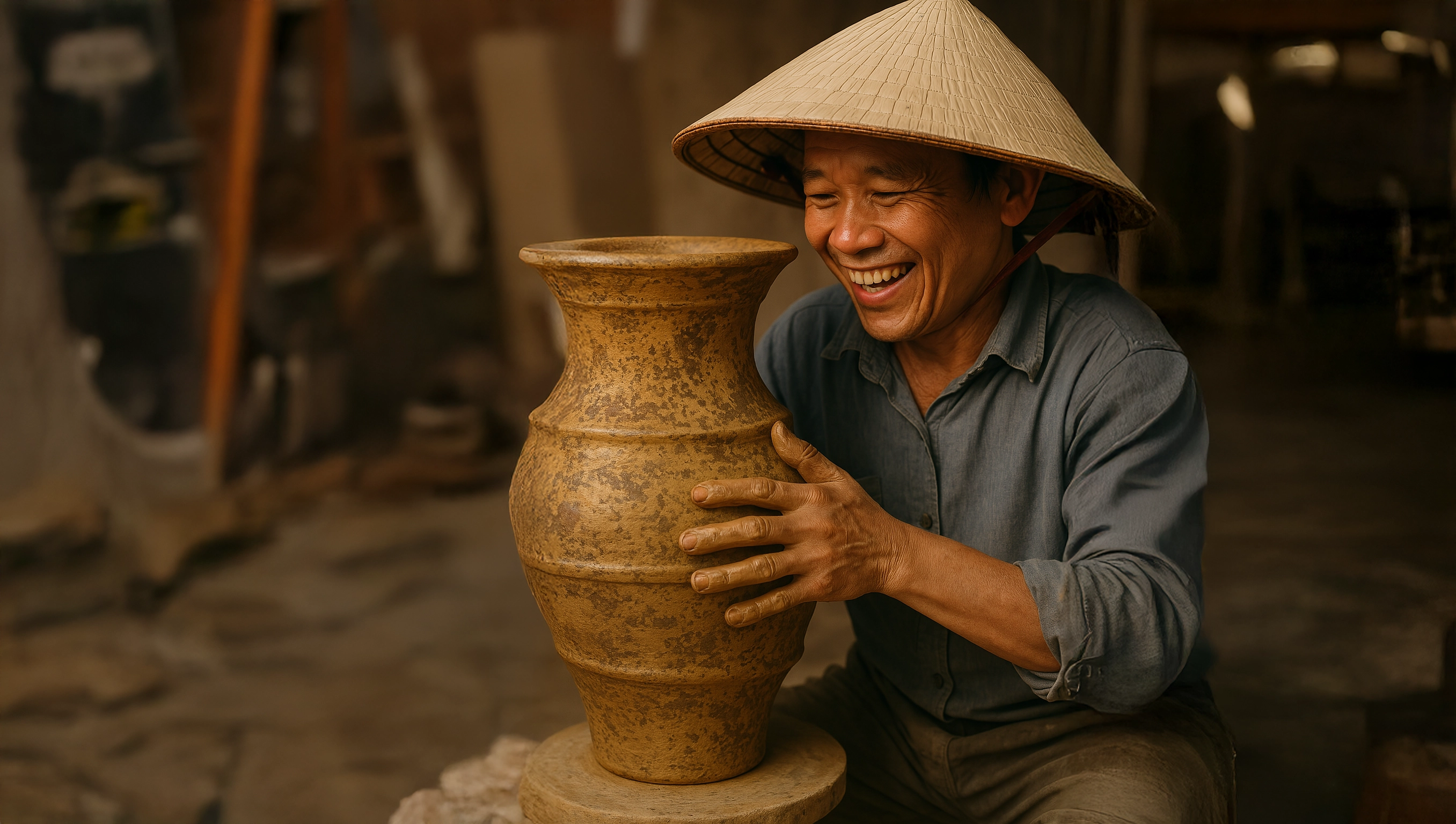 Earthy Elegance: Vietnamese Ceramic Vases in US Home Decor