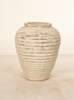 Vaso de cerâmica rústico